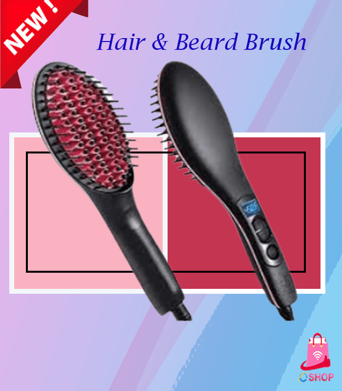 Remington Hair and beard Straightener Brush