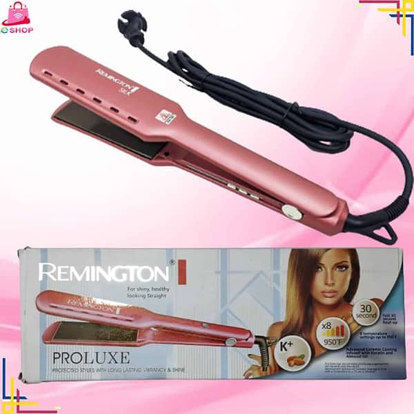 Remington hair straightener proluxe R.M 2023CR
